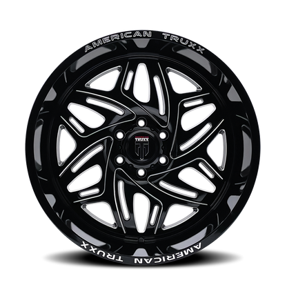 AMERICAN TRUXX AMERICAN TRUXX EUPHORIA AT1914 BLACK MILLED 22X12 6-135 -44MM 87.1MM