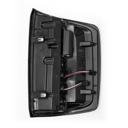 Alpha Rex 14-18 Chevrolet Silverado 1500 / 15-19 Silverado 2500HD/3500HD / 15-19 GMC Sierra 3500HD Dually PRO-Series LED Tail Lights Jet Black (ETA mid of Aug)