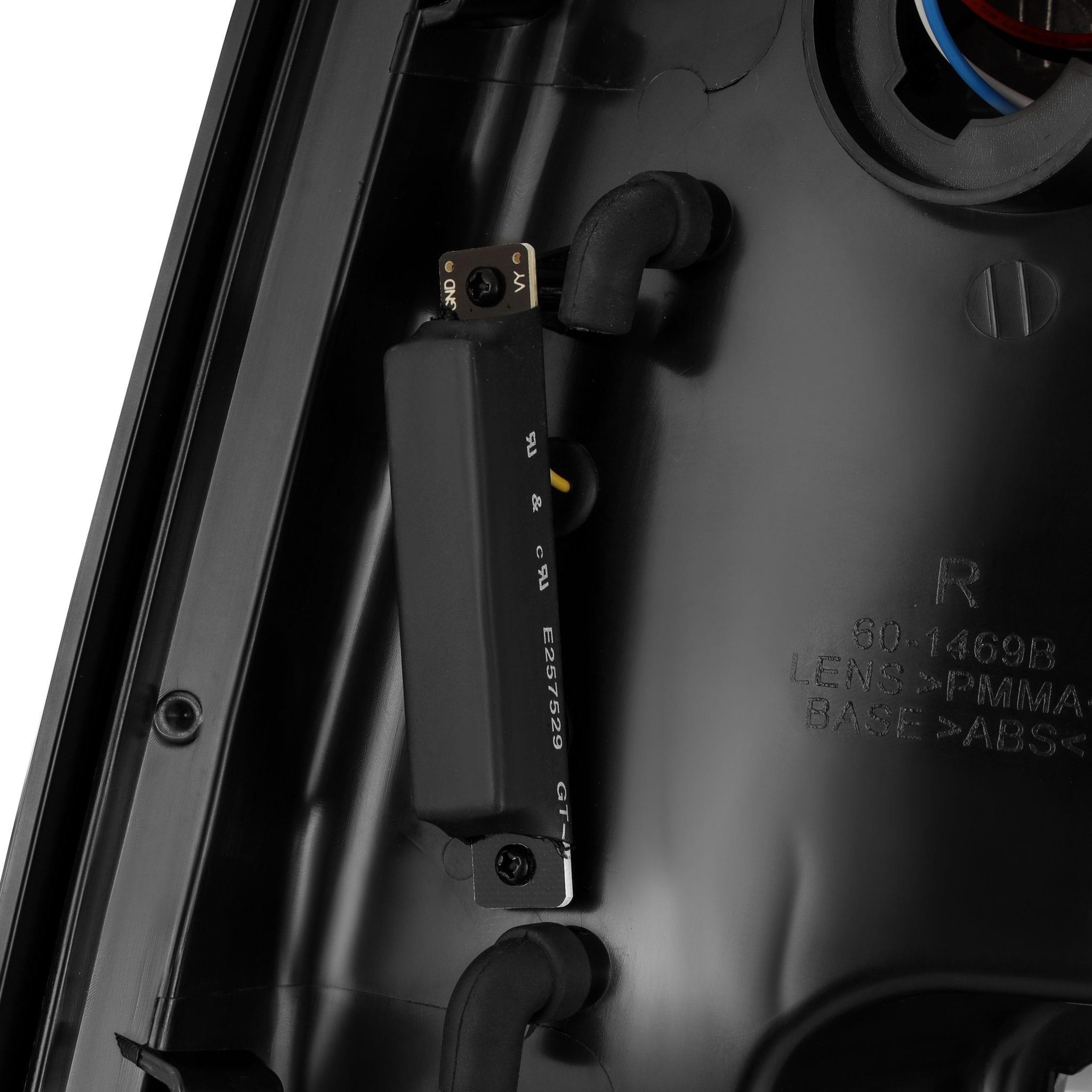 Alpha Rex 09-18 Ram Truck PRO-Series LED Tail Lights Jet Black