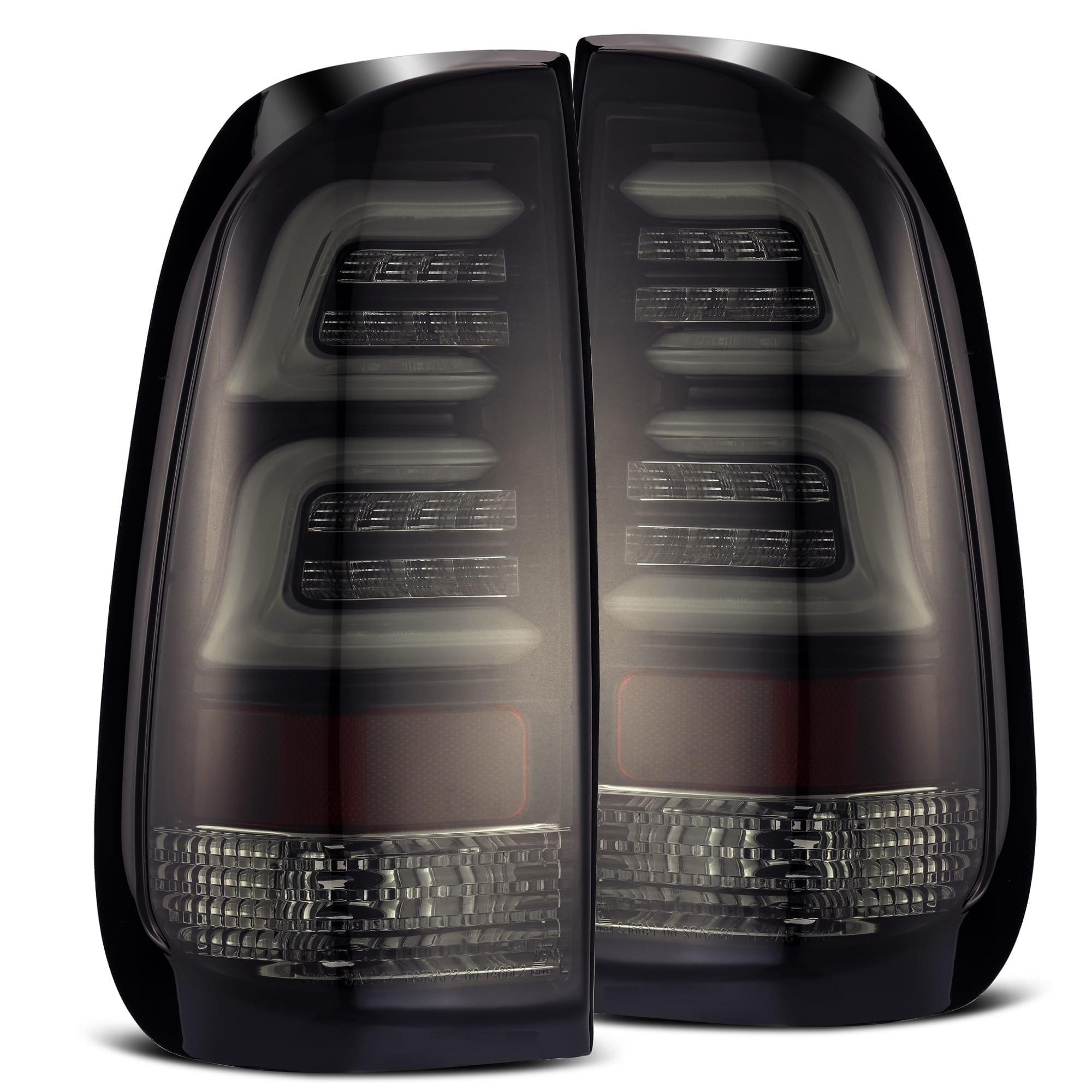 Alpha Rex 97-03 Ford F150 / 99-16 F250/F350 Super Duty PRO-Series LED Tail Lights Jet Black