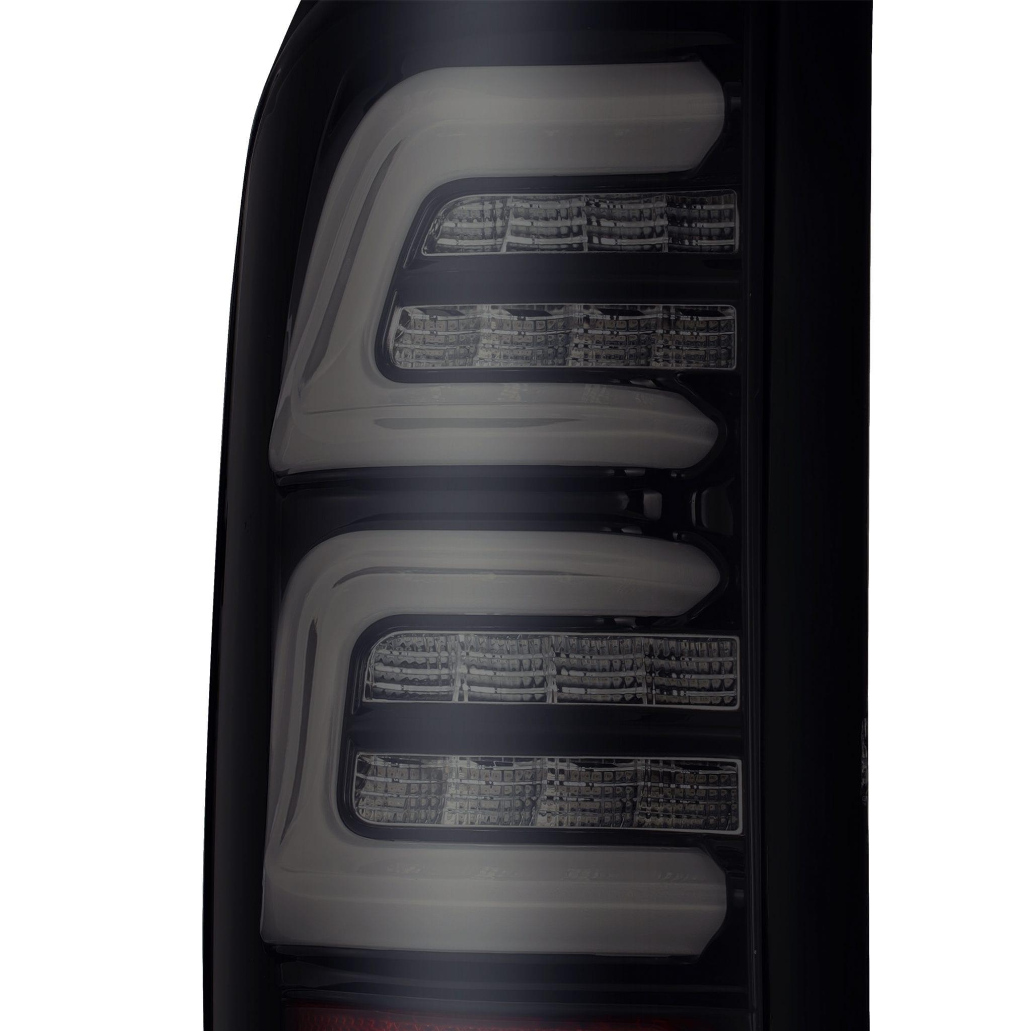 Alpha Rex 97-03 Ford F150 / 99-16 F250/F350 Super Duty PRO-Series LED Tail Lights Jet Black