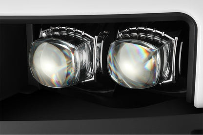 Alpha Rex 15-19 Chevrolet Silverado 2500HD/3500HD NOVA-Series LED Projector Headlights Black G2
