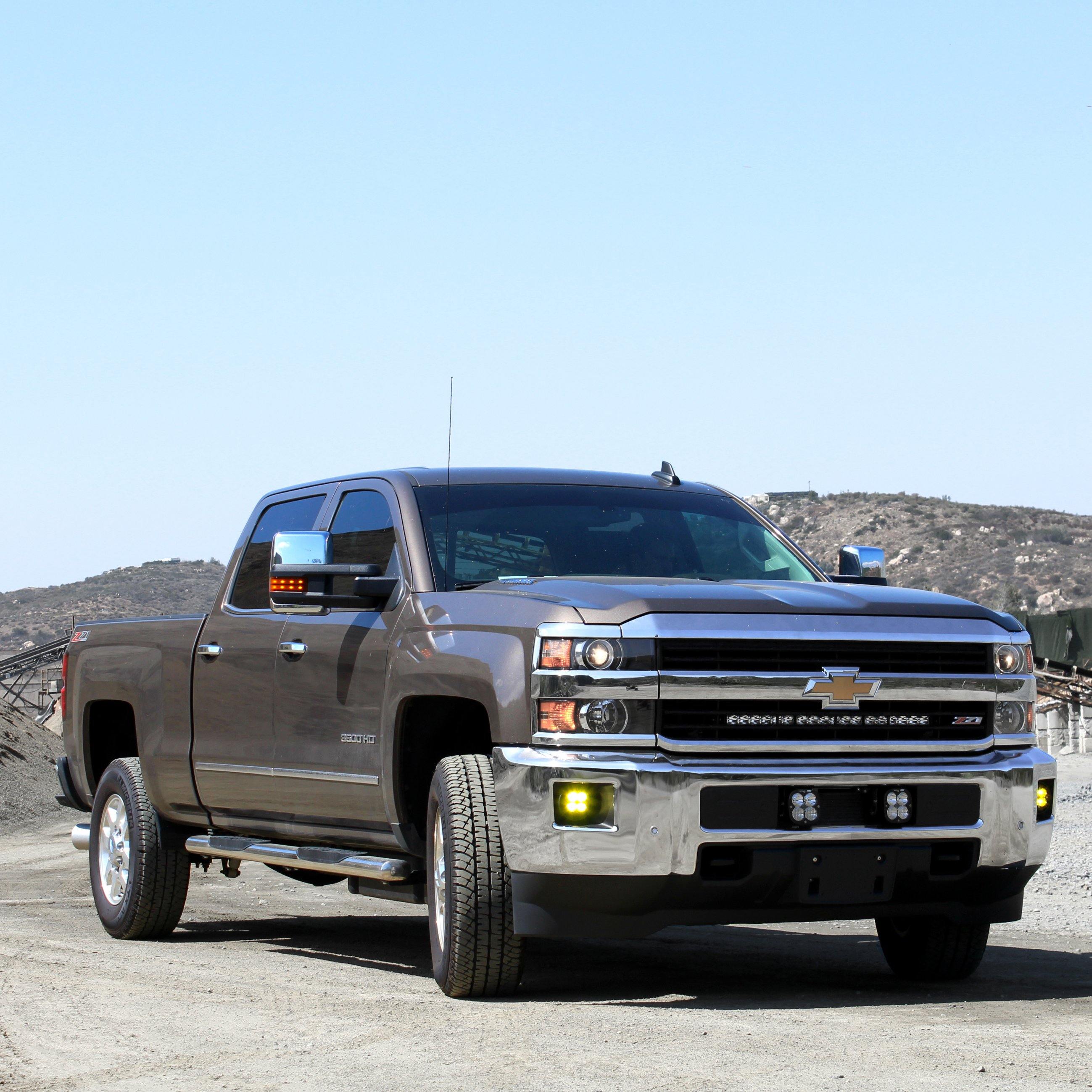 Baja Designs GM, Chevy/GMC HD, Canyon/Colorado (15-19) SAE Fog Pocket Kits