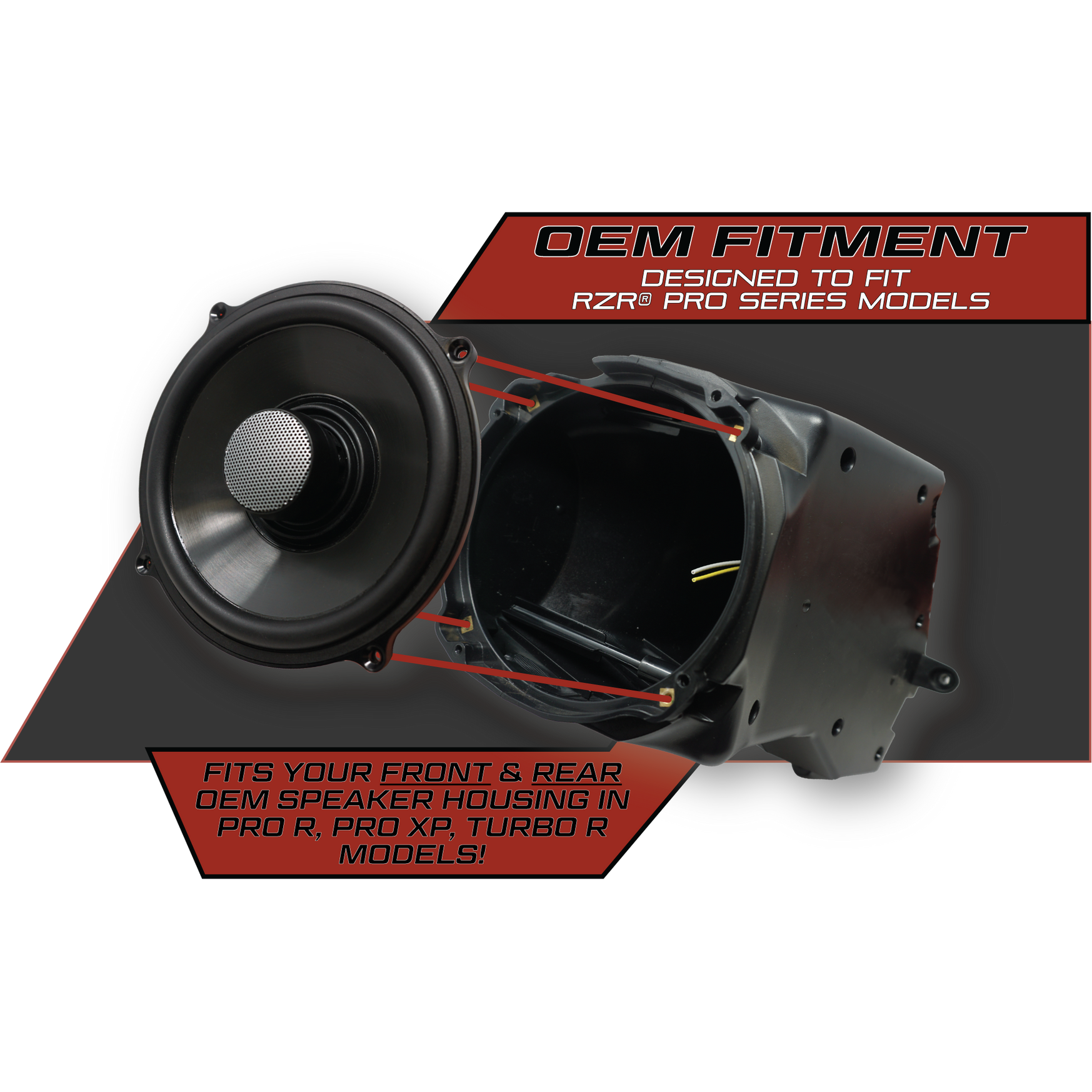 Pro Series 6.5" Speakers (Pair)