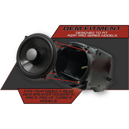 Pro Series 6.5" Speakers (Pair)