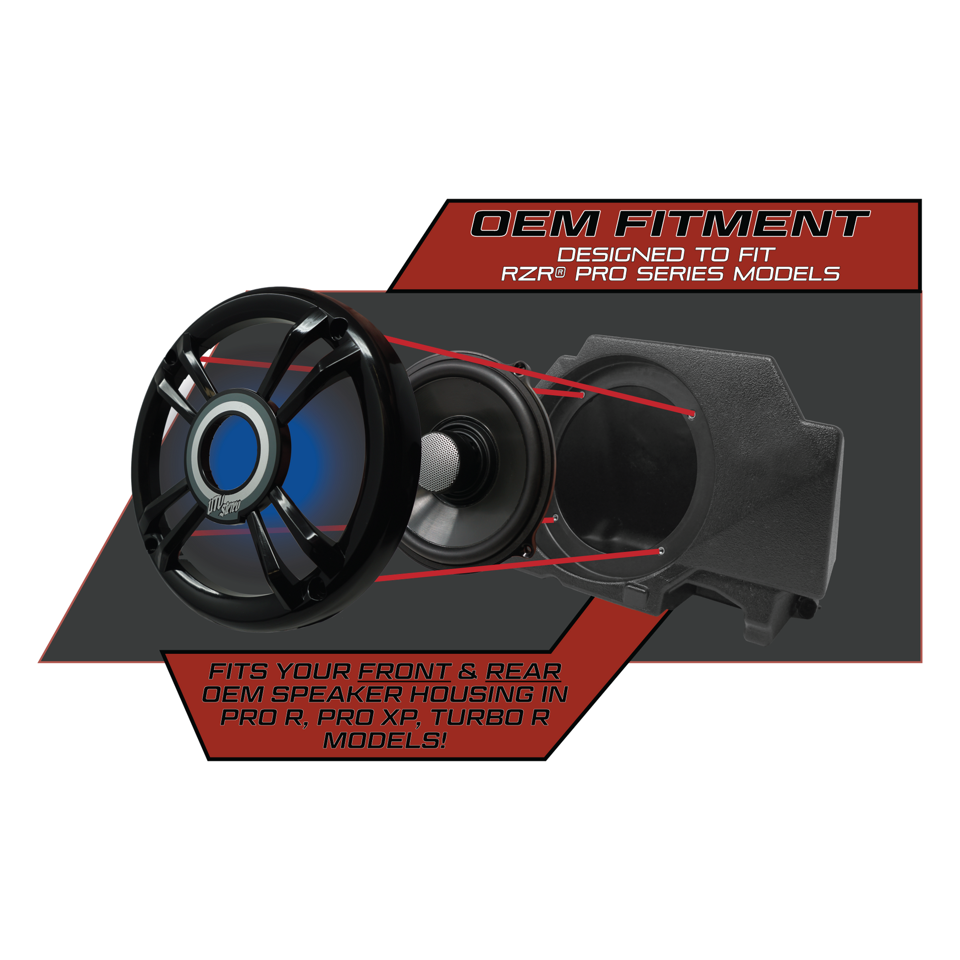 Pro Series 6.5" Speakers (Pair)