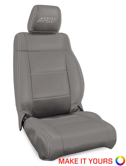 Front Seat Covers for '07–'10 Jeep Wrangler JK, 2 door or 4 door (Pair) - Custom