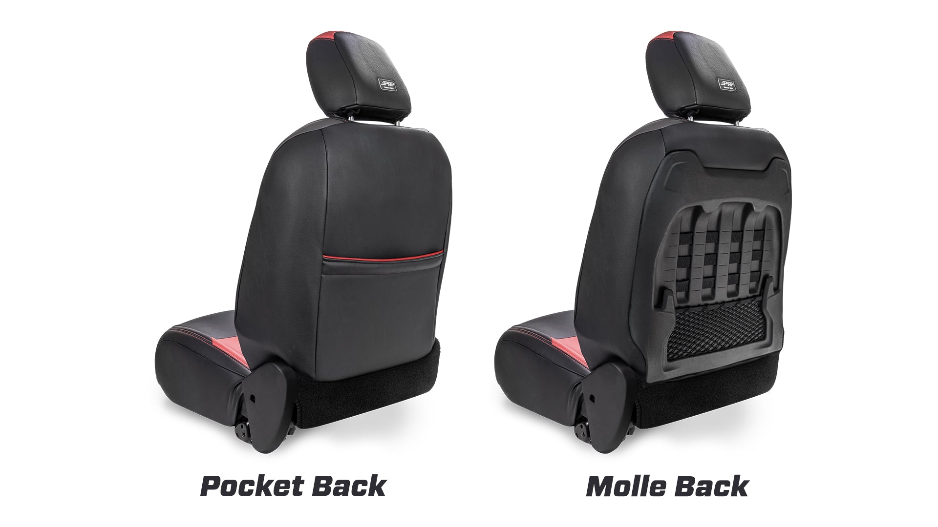 Front Seat Covers for Jeep Wrangler JLU, 4 door; Jeep Gladiator JT; with Pocket Back (Pair)