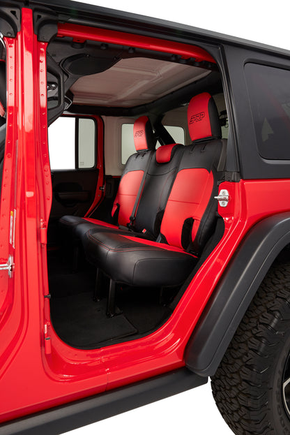 Rear Bench Cover for Jeep Wrangler JLU, 4 door with Armrest - Custom