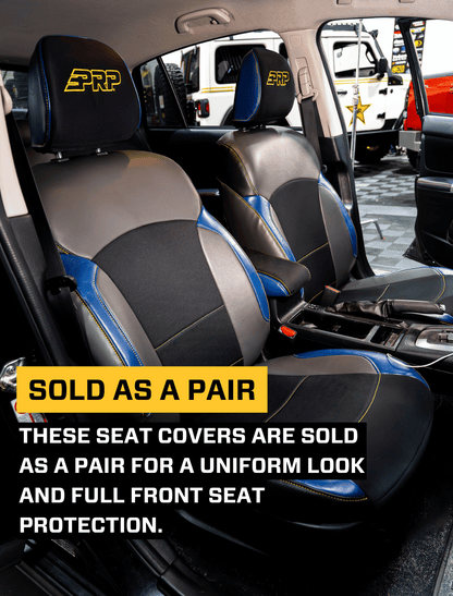 Front Seat Covers for 2013-2017 Subaru Crosstrek (Pair) - Custom