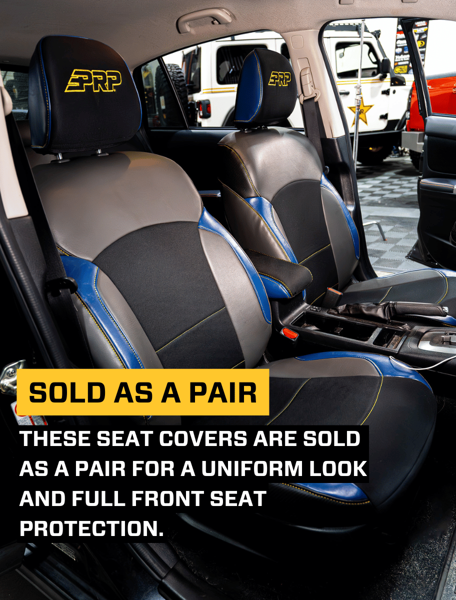 Front Seat Covers for 2013-2017 Subaru Crosstrek (Pair) - Custom