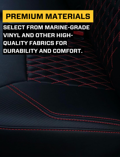 Rear Bench Seat Cover for 2013-2017 Subaru Crosstrek - Custom