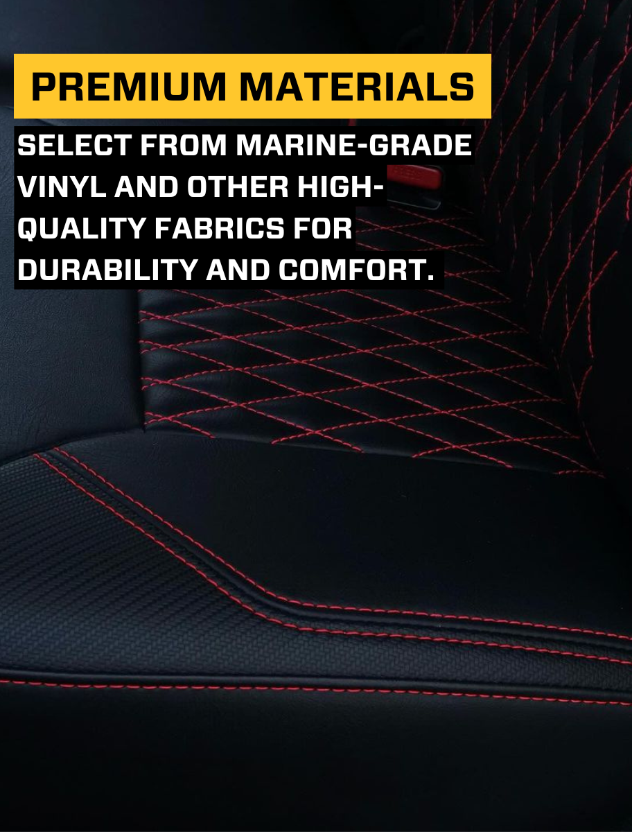 Rear Bench Seat Cover for 2013-2017 Subaru Crosstrek - Custom
