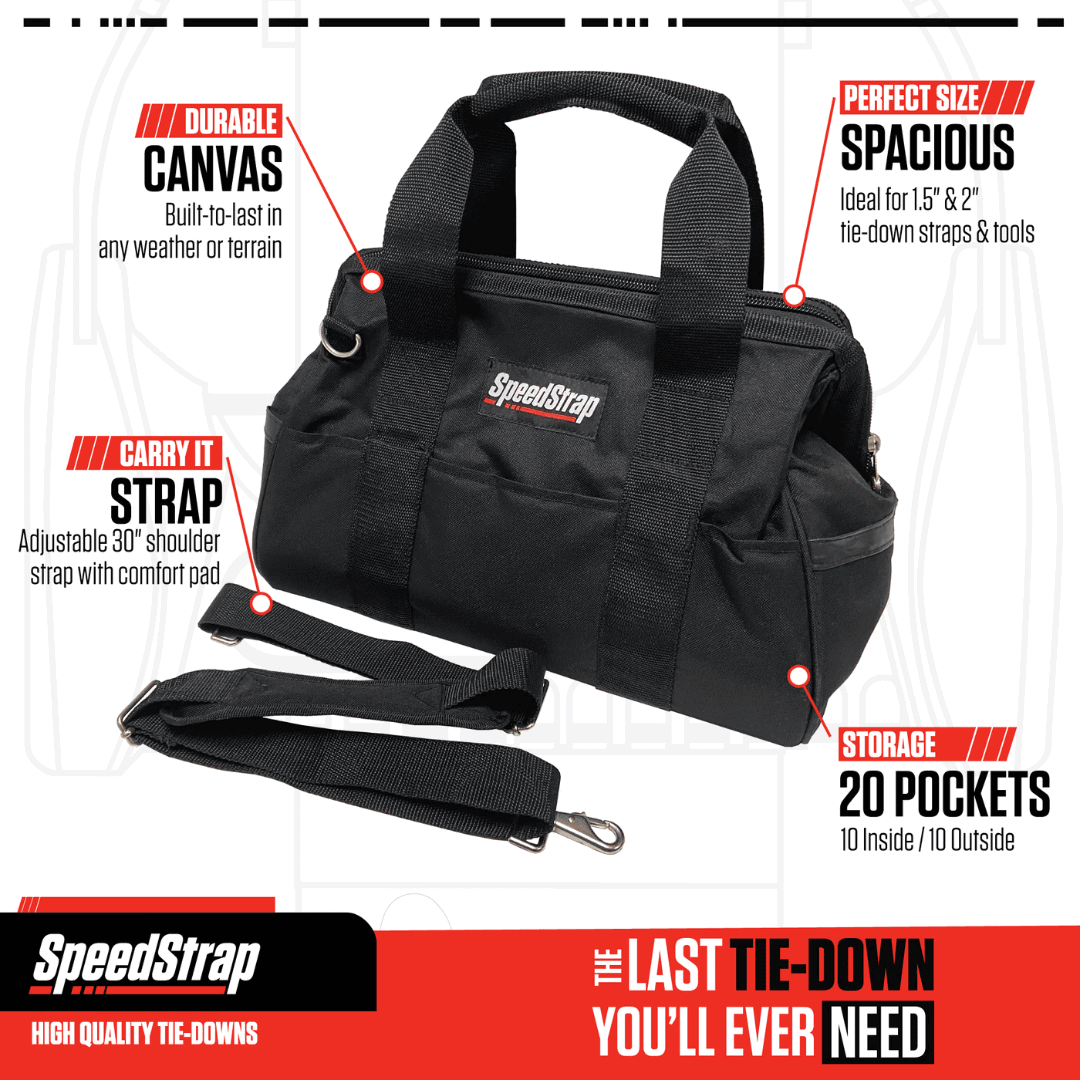 UTV Tie-Down Kit - Black - SpeedStrap