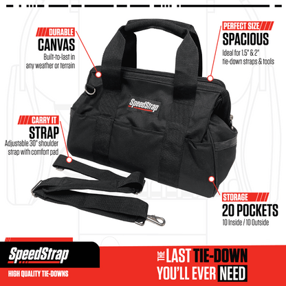 UTV Tie-Down Kit - Black - SpeedStrap
