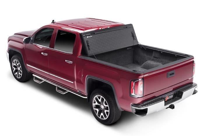 Bak Industries 2012-2017 DODGE RAM 2500 HARD FOLDING TONNEAU COVER (6' 4" BED) | BAKFLIP FIBERMAX - 1126203RB