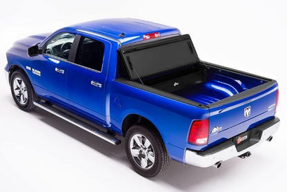 Bak Industries 2009-2017 DODGE RAM 1500 HARD FOLDING TONNEAU COVER (5' 7" BED) | BAKFLIP MX4 - 448207RB