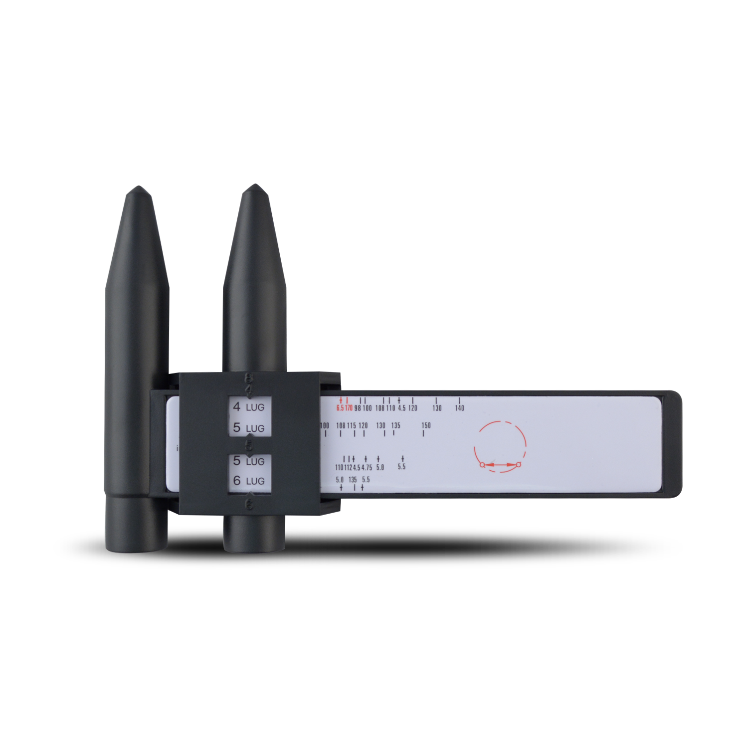 Mr Lugnut BOLT CIRCLE (PCD) MEASURING GAUGE