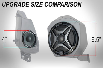 2021-2026 Ford Bronco 4-Door Rear-Speaker Pod 6.5in Upgrade