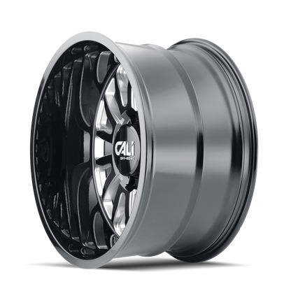 CALI OFF-ROAD CALI OFF-ROAD SUMMIT 9110 GLOSS BLACK MILLED 22X10 6-139.7 0MM 106MM