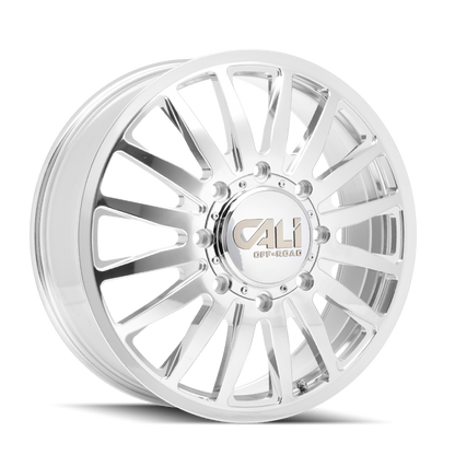CALI OFF-ROAD CALI OFF-ROAD SUMMIT DUALLY FRONT 9110 POLISHED 22X8.25 8-200 115MM 142MM