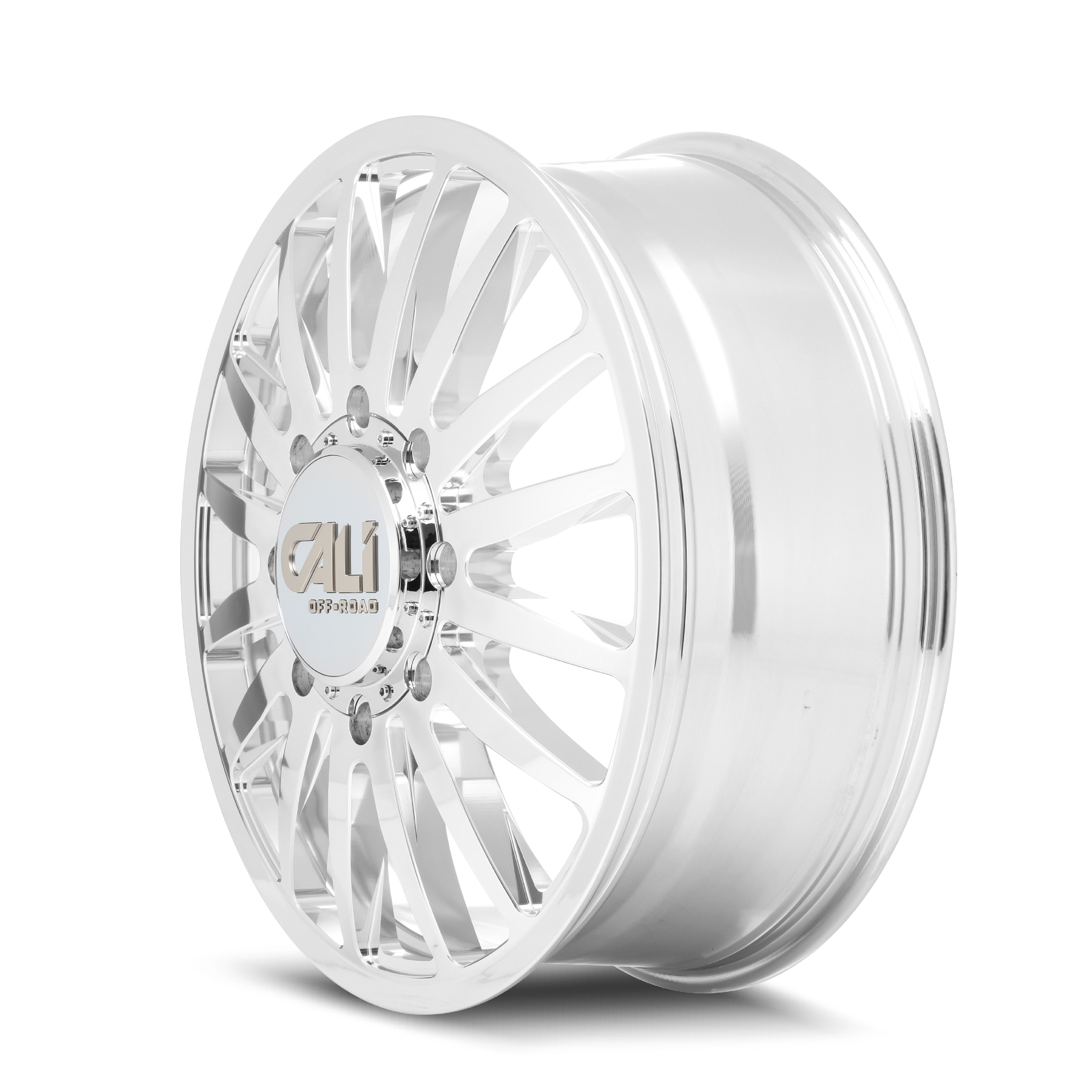 CALI OFF-ROAD CALI OFF-ROAD SUMMIT DUALLY FRONT 9110 POLISHED 22X8.25 8-200 115MM 142MM