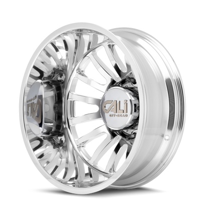CALI OFF-ROAD CALI OFF-ROAD SUMMIT DUALLY REAR LIFTED 9110 POLISHED 22X8.25 8-200 -232MM 142MM
