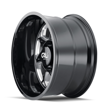 CALI OFF-ROAD CALI OFF-ROAD SEVENFOLD 9111 GLOSS BLACK MILLED 20X12 6-135 -51MM 87.1MM