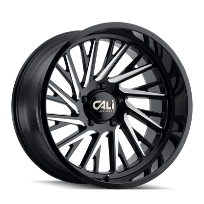 CALI OFF-ROAD CALI OFF-ROAD PURGE 9114 GLOSS BLACK MILLED 20X10 6-139.7 -25MM 106MM