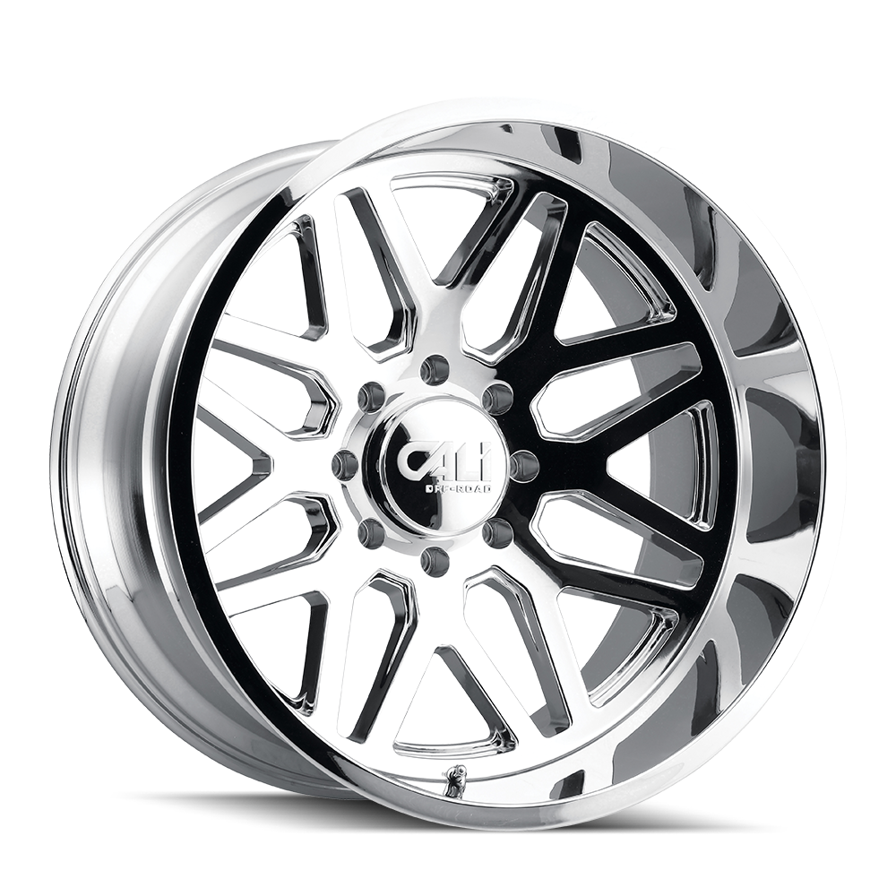 CALI OFF-ROAD CALI OFF-ROAD INVADER 9115 CHROME 20X10 6-135 -25MM 87.1MM