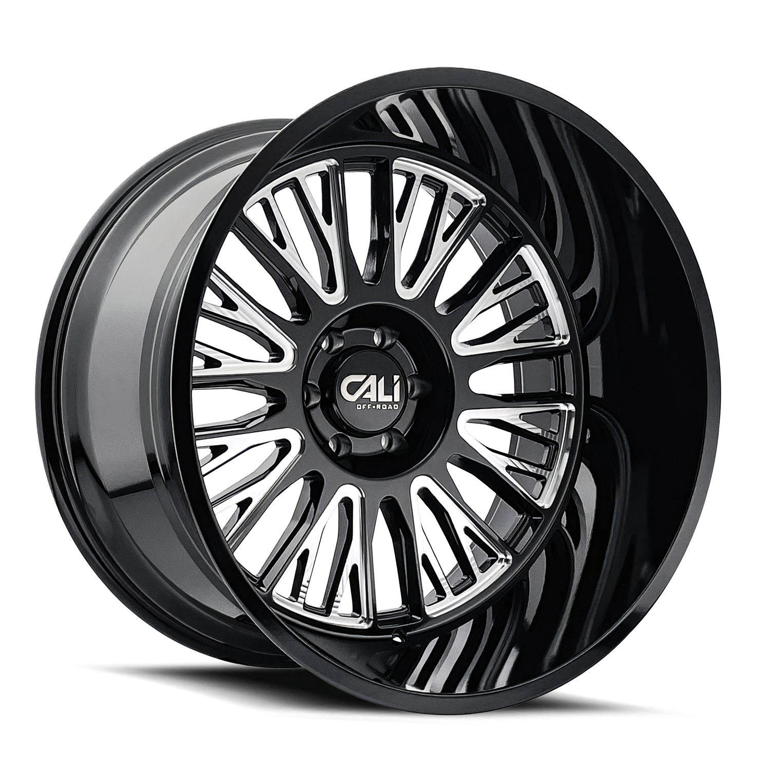 CALI OFF-ROAD CALI OFF-ROAD VERTEX 9116 BLACK MILLED 26X14 8-165.1 -76MM 125.2MM