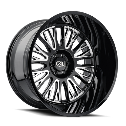 CALI OFF-ROAD CALI OFF-ROAD VERTEX 9116 BLACK MILLED 22X12 8-165.1 -44MM 125.2MM