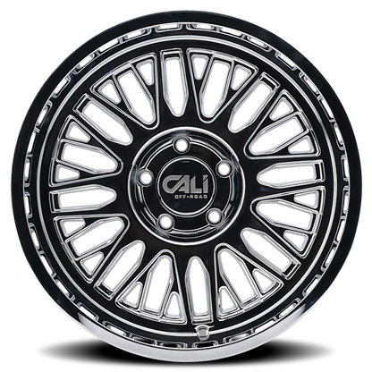 CALI OFF-ROAD CALI OFF-ROAD VERTEX 9116 CHROME 22X12 8-170 -44MM 125.2MM