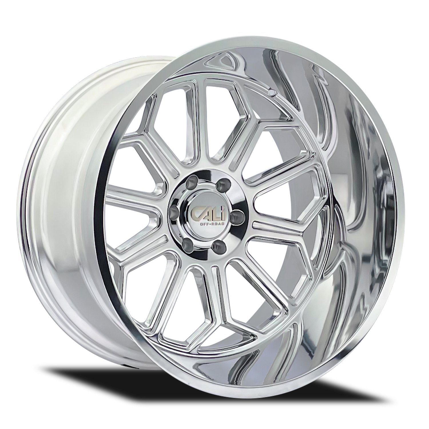 CALI OFF-ROAD CALI OFF-ROAD AUBURN 9117 POLISHED 20X10 6-135 -25MM 87.1MM