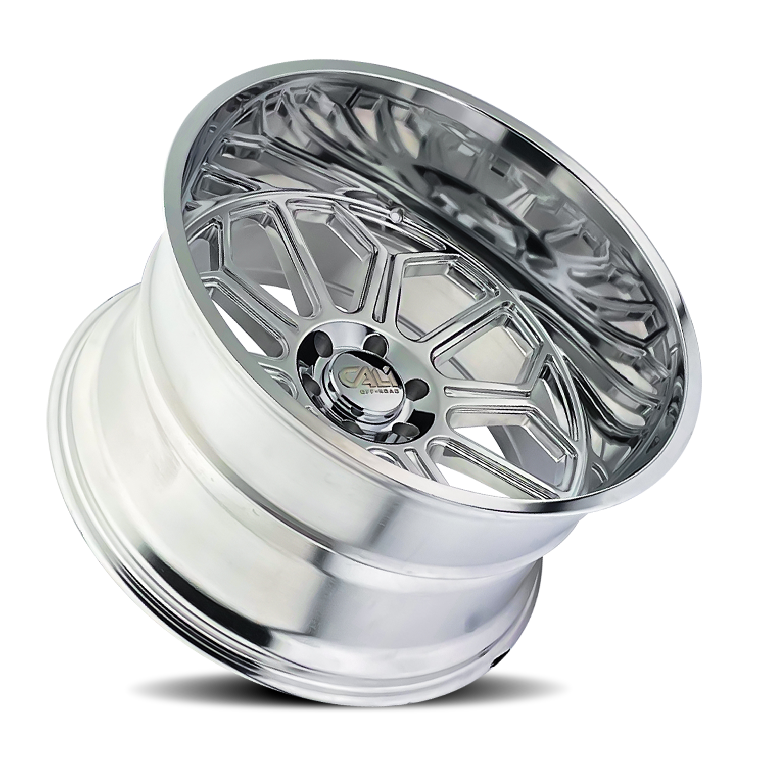 CALI OFF-ROAD CALI OFF-ROAD AUBURN 9117 POLISHED 20X10 6-135 -25MM 87.1MM