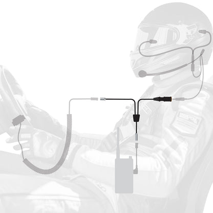 IMSA 4-Conductor 4C Circle Track Road Race Car Harness
