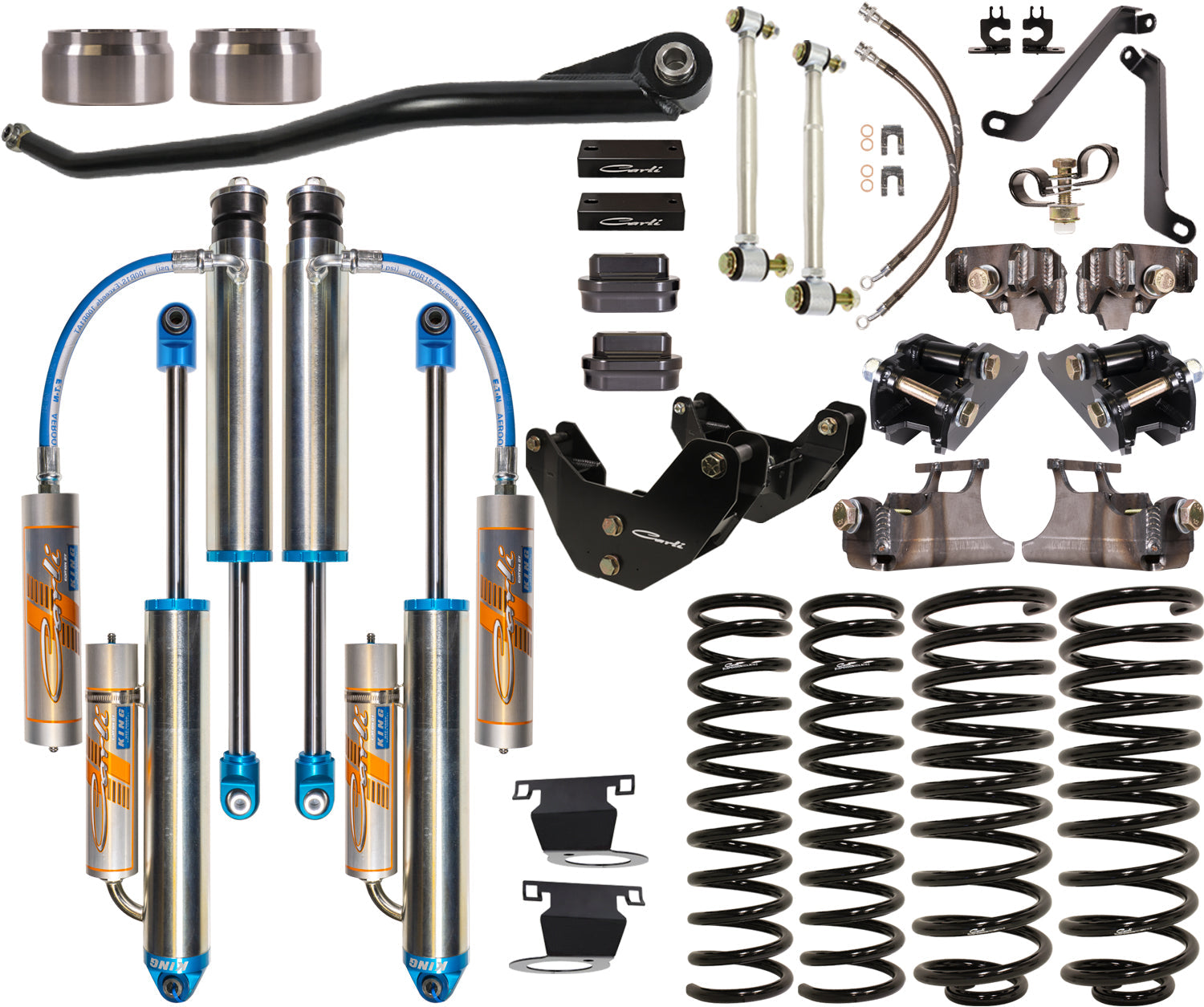 Carli Suspension 2014+ Dodge Ram 2500 Dominator King 3.0 3" Lift System