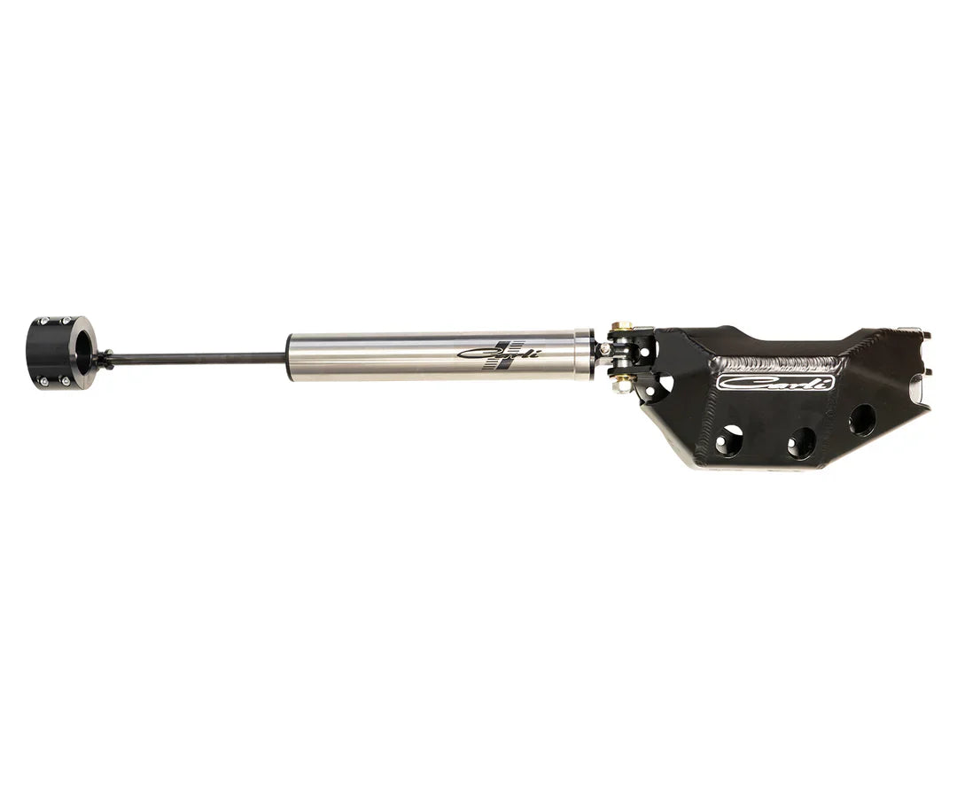 [Open Box] CARLI SUSPENSION 2023+ FORD SUPER DUTY LOW MOUNT STEERING STABILIZER - For Apex Steering (Missing Hardware)