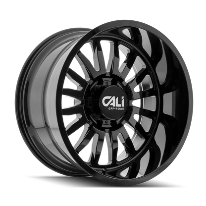 CALI OFF-ROAD CALI OFF-ROAD SUMMIT 9110 GLOSS BLACK 20X10 8-170 -25MM 125.2MM