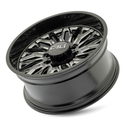 CALI OFF-ROAD CALI OFF-ROAD CRUSHER 9118 GLOSS BLACK MILLED 22X10 8-170 -19MM 125.2MM
