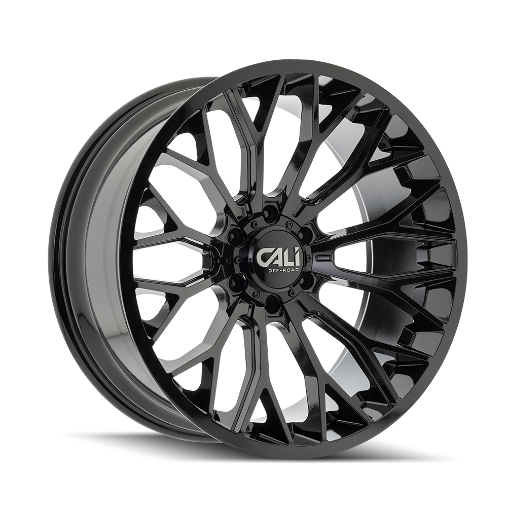 CALI OFF-ROAD CALI OFF-ROAD EVOKE 9119 GLOSS BLACK 24X12 6-135 -25MM 87.1MM