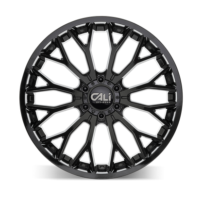 CALI OFF-ROAD CALI OFF-ROAD EVOKE 9119 GLOSS BLACK 22X10 6-139.7 -19MM 106MM