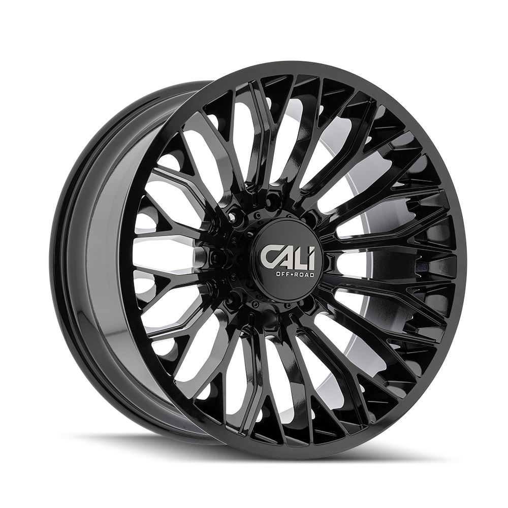 CALI OFF-ROAD CALI OFF-ROAD EVOKE 9119 GLOSS BLACK 24X12 8-170 -25MM 125.2MM