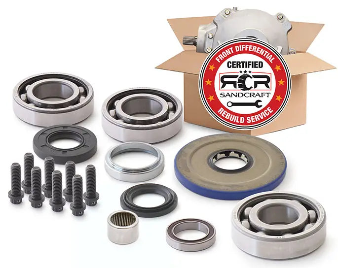 BULLETPROOF FRONT DIFF RE-BUILD 2017 – CAN-AM VISCO LOK