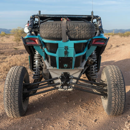Can Am X3 Rear Storage / Tire Rack