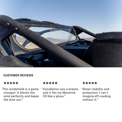 Can-Am Maverick X3 Rear Windshield