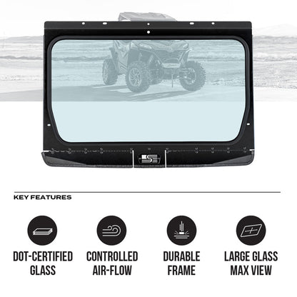 CF Moto 950 Sport Front Windshield