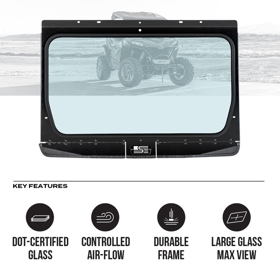 CF Moto 950 Sport Front Windshield