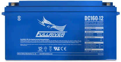 DC Series DC160-12 AGM battery from Fullriver Battery