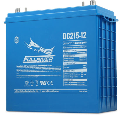DC Series DC215-12 AGM battery from Fullriver Battery